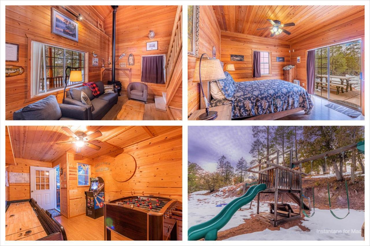 Cabin #4 The Wolves Den - Pet Friendly- Sleeps 6 - Playground & Game Room 패이슨 외부 사진